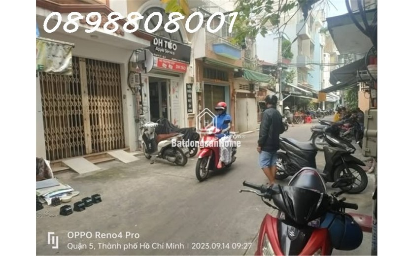 BÁN NHÀ QUẬN 5 - ĐƯỜNG NGUYỄN TRÃI HẺM Ô TÔ THÔNG PHAN VĂN TRỊ – GIÁ 10 TỶ