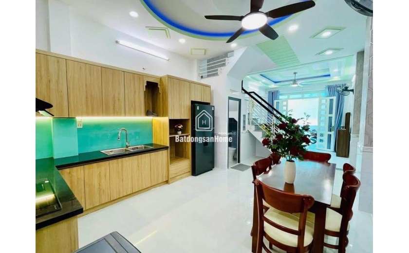 NHÀ 2 TẦNG MỚI ĐẸP 58M2 NGAY TRƯỜNG TÂN SƠN, ĐỐI DIỆN EMART, NGUYỄN DUY CUNG, P12, GÒ VẤP.