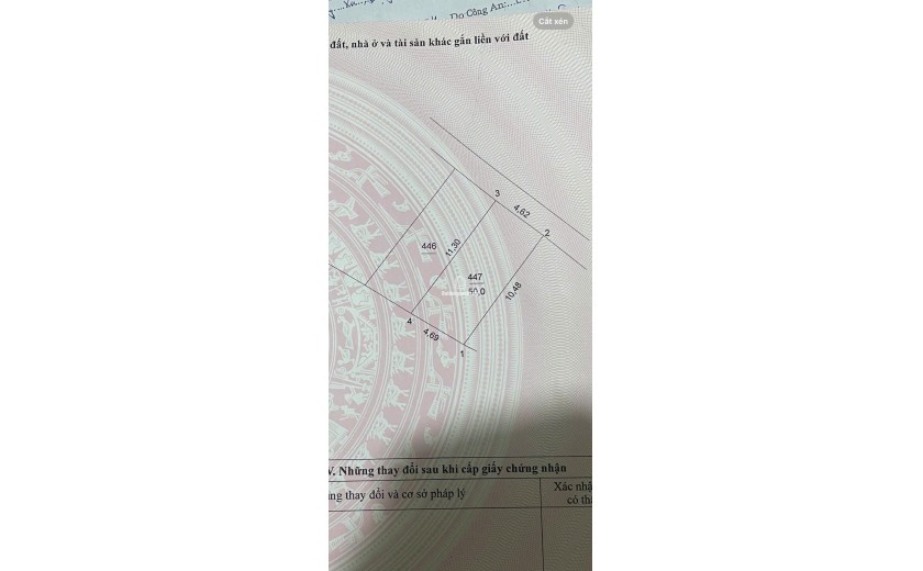 Bán đất cực kỳ tiềm năng thôn Dương Tảo xã Vân Tảo - Thường Tín - Hà Nội gần Vành Đai 4 giá nhỉnh 2 tỷ