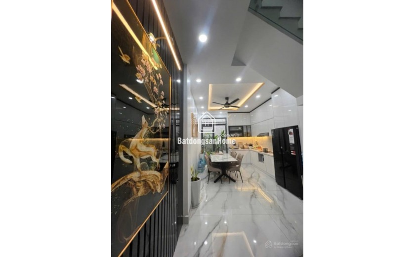 BÁN NHÀ HXH NƠ TRANG LONG - 60M2 - 4 TẦNG - 4 PN MASTER - NỘI THẤT XỊN - 8.X TỶ