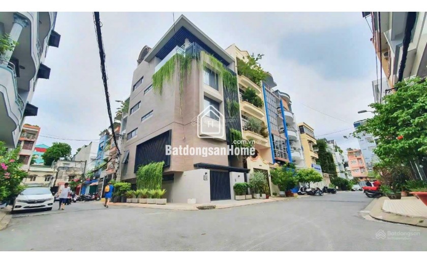 Góc 2MT hẻm 2 xe hơi tránh nhau Trần Hưng Đạo, Quận 1 (6x18.4m) 4 lầu mới HĐT: 80tr/th giá 23 tỷ TL