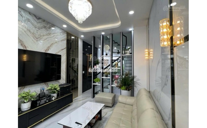 BÁN NHÀ HXH NƠ TRANG LONG - 60M2 - 4 TẦNG - 4 PN MASTER - NỘI THẤT XỊN - 8.X TỶ