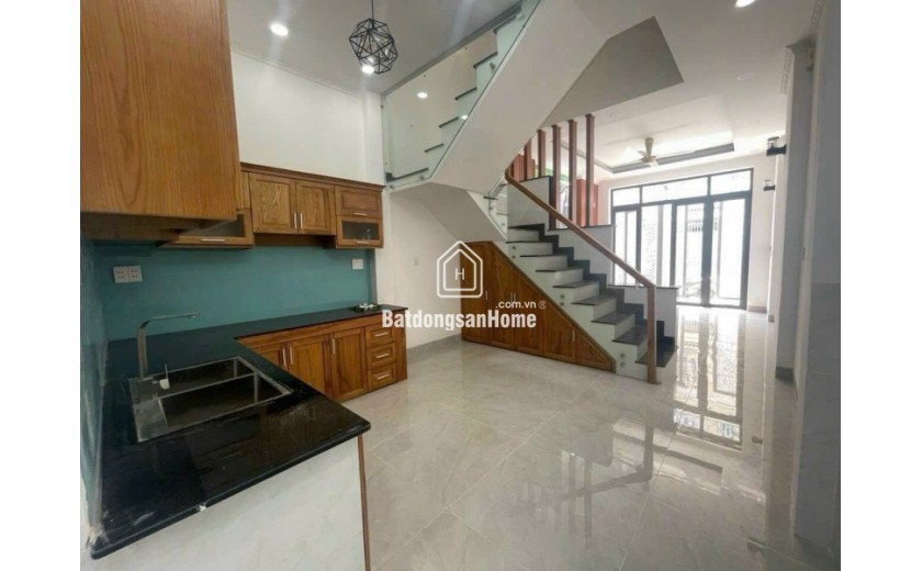 Bán nhà 3 tầng, DT 58 m2,  đường Số 2, Tăng Nhơn Phú, TP HCM. Sổ hồng, 6.39 tỷ.