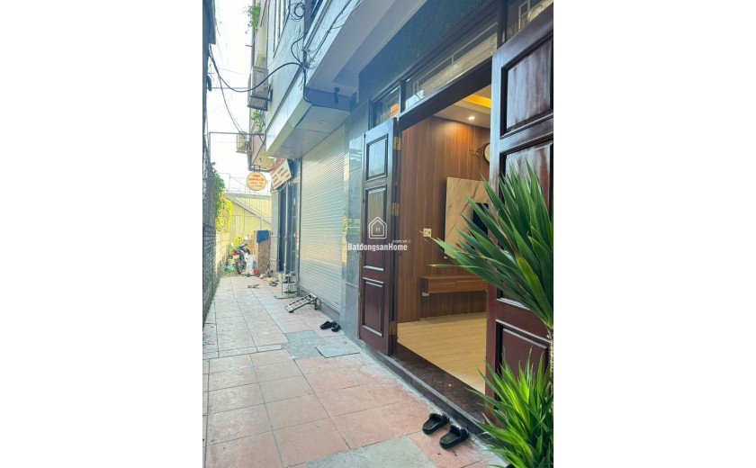 BÁN NHÀ NGỌC THỤY 34M2,  6 TẦNG, THANG MÁY, FULL NỘI THẤT