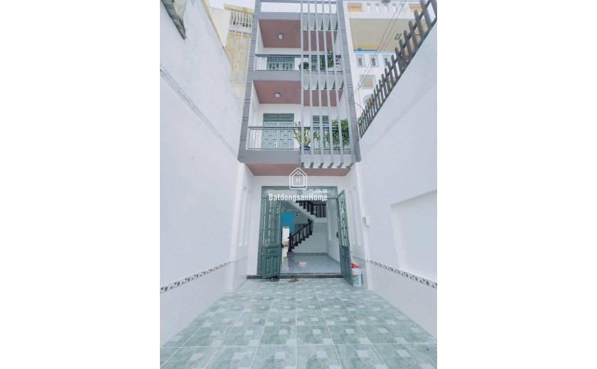 Bán nhà 3 tầng, 4PN, 124m2 Nguyễn Thị Búp,P Tch  Q.12. Sổ hồng, giá 5.9 tỷ.