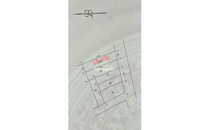 ĐẤT MẶT PHỐ QUẬN BẮC TỪ LIÊM, LÔ GÓC, 75 M2 GIÁ CHỈ 8 TỶ