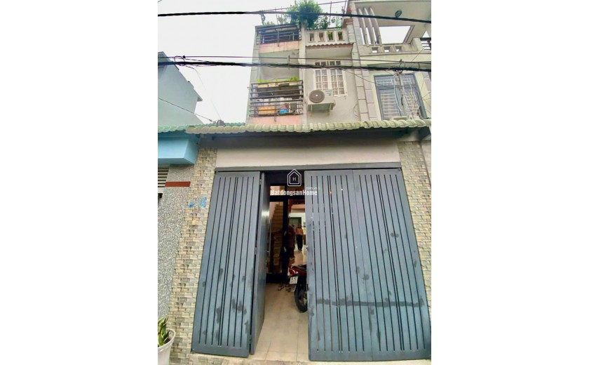 NHÀ 3 TẦNG BTCT MỚI 48M2 MỘT TRỤC OTO HUỲNH THỊ HAI, SÁT BÊN CHỢ HẠT ĐIỀU. TÂN CHÁNH HIỆP. QUẬN 12