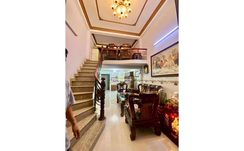 NHÀ 3 TẦNG BTCT MỚI 48M2 MỘT TRỤC OTO HUỲNH THỊ HAI, SÁT BÊN CHỢ HẠT ĐIỀU. TÂN CHÁNH HIỆP. QUẬN 12