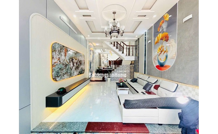 SIÊU PHẨM 3 TẦNG 54M2 ĐẸP LUNG LINH. HXH 6M LÂM THỊ HỐ. VỊ TRÍ ĐẮC ĐỊA VÀI BƯỚC CHÂN RA CHỢ CÂY THỊ, KẾ BÊN HIỆP THÀNH CITY