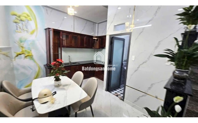 NHÀ 2 TẦNG BTCT MỚI TINH 44M2, HẺM XE HƠI MỘT TRỤC THỚI AN 16. GẦN CHỢ THỚI AN, QUẬN 12.