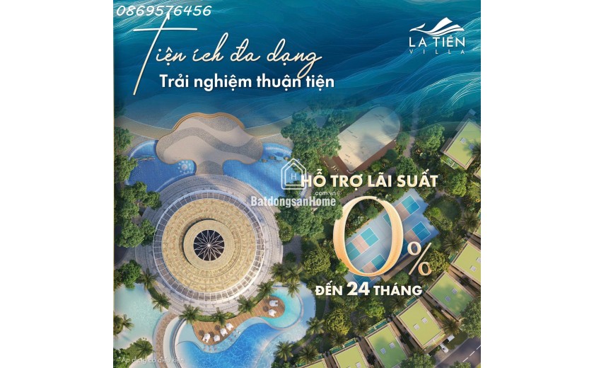 DỰ ÁN BIỆT THỰ BIỂN LATIÊN VILLA TẠI KHÁNH HOÀ