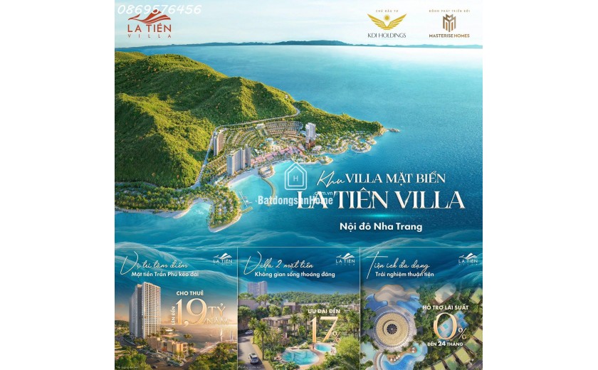 DỰ ÁN BIỆT THỰ BIỂN LATIÊN VILLA TẠI KHÁNH HOÀ