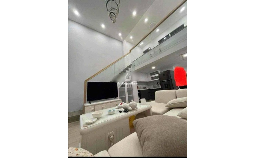 MẶT TIỀN GẦN CHỢ LIÊN KHU 5-6 ĐƯỜNG 8M THÔNG TIỆN Ở VÀ KD 56M2 (4x14), 2 TẦNG ĐÚC. BHHB, BÌNH TÂN.