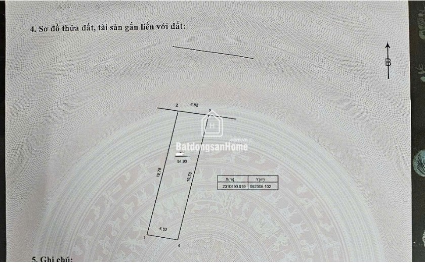 Bán hai lô liền nhau 95m và 99m đất phân lô Sở Hạ, Ninh Sở