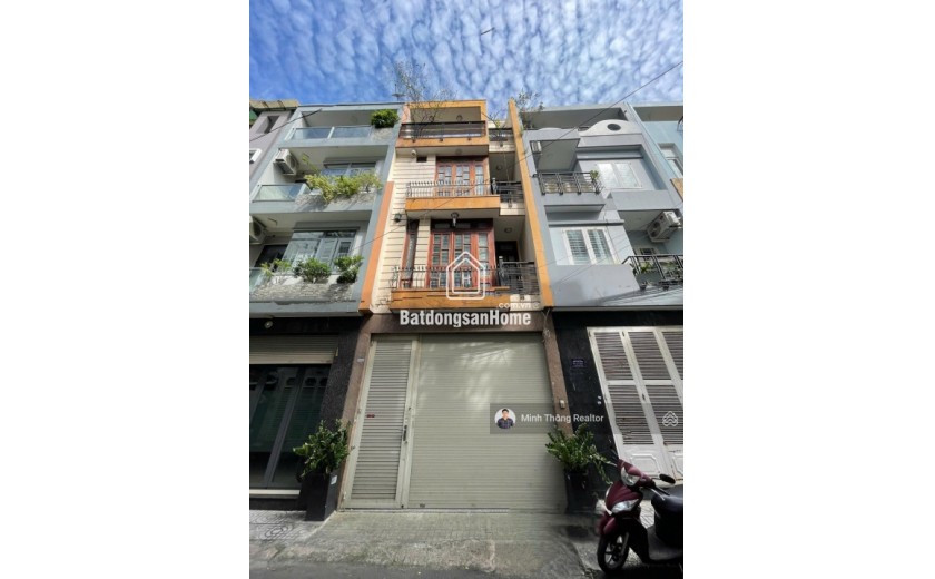 ĐẲNG CẤP MT HOA LAN - PHAN XÍCH LONG -  Hầm + 4 tầng (4.5x11m) vuông vức, view đỉnh khu Hoa Lan chỉ 16.5 tỷ