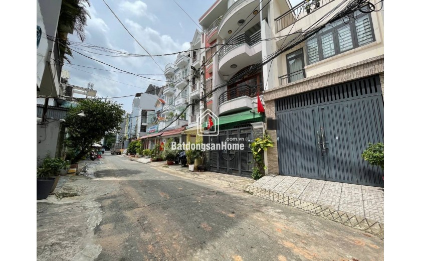 Bán nhà Lũy Bán Bích - DT 85m2 (4.5 x 18.5)m - 4 Tầng - Hẻm xe tải 8m