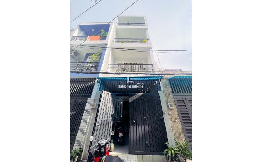 Bán nhà Đô Đốc Long, Tân Phú - DT 72m2, 4 Tầng, Hẻm 5m xe hơi vào nhà