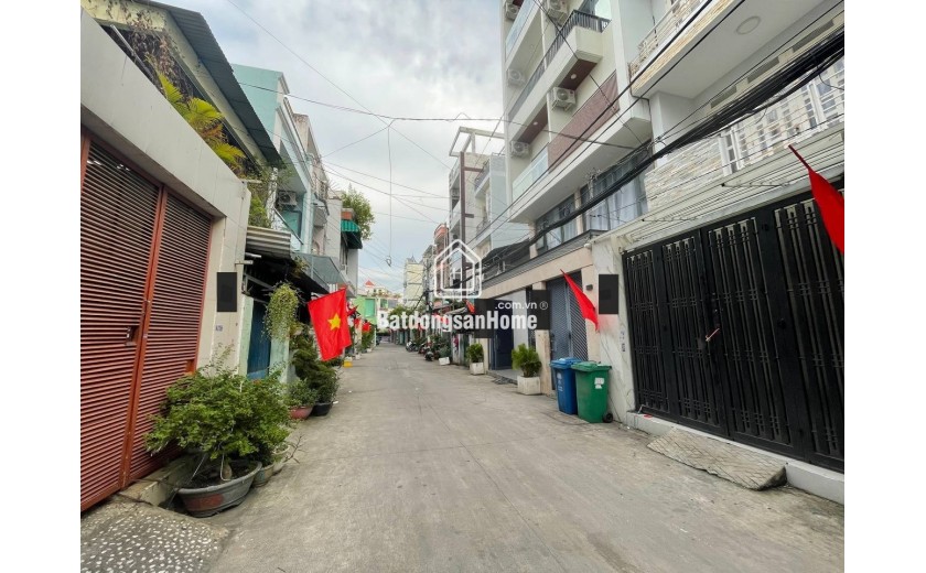 Bán nhà Đường Khuông Việt, Tân Phú - 96m2, 4Tầng - Hẻm 7m xe tải thông