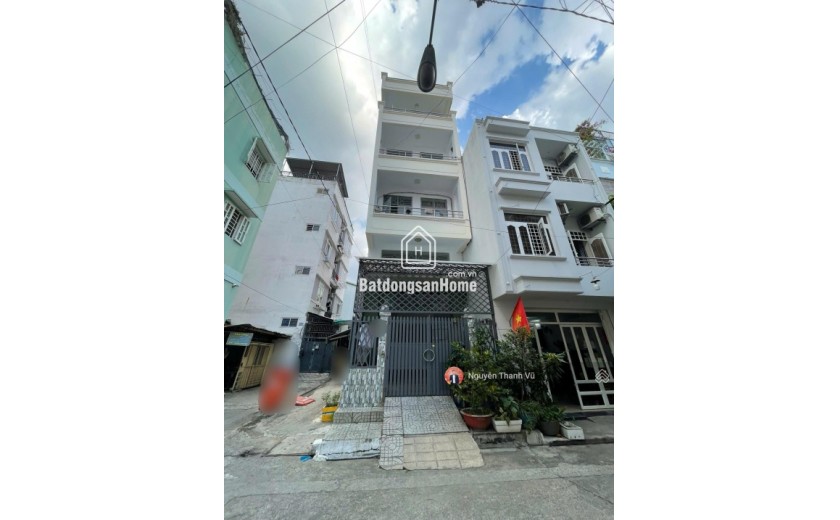 Bán nhà góc 2MT Ung Văn Khiêm P25 - cạnh ĐH Hutech, DT 70m2 vuông 5 tầng. Chỉ 14.3 tỷ