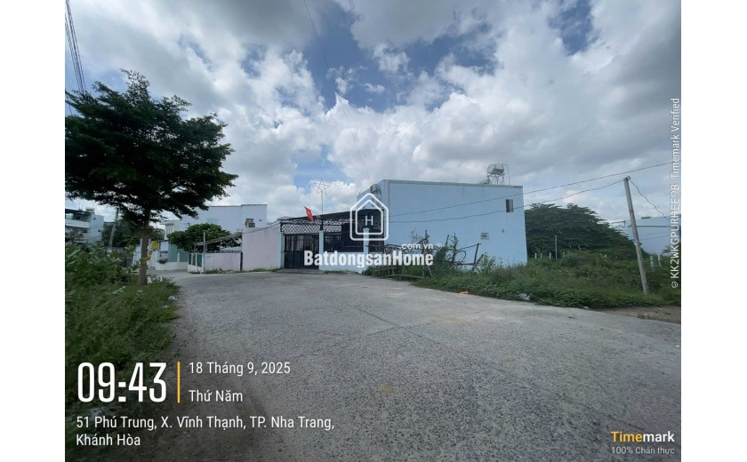 Đất Giá Rẻ Gần Khu Mini Phú Trung – Tây Nha Trang