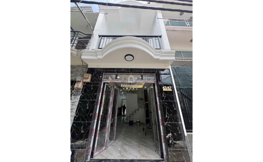 Nhà phố 1 lầu mới hoàn thiện mặt tiền hẻm 3m Trần Văn Khánh Quận 7 – Giá chỉ 3 tỷ 960 triệu