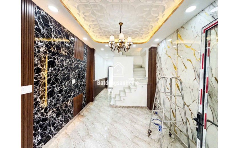 Nhà phố 1 lầu mới hoàn thiện mặt tiền hẻm 3m Trần Văn Khánh Quận 7 – Giá chỉ 3 tỷ 960 triệu