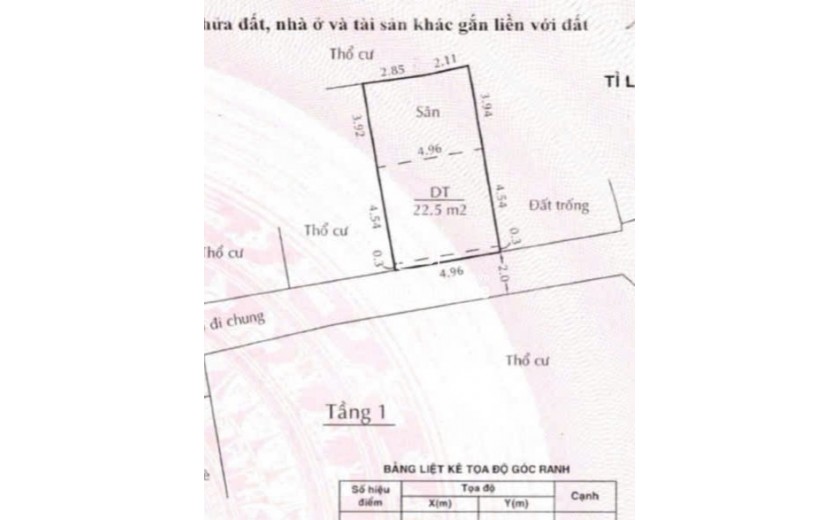 Bán Đất Thổ Cư Hẻm Huỳnh Tấn Phát, Nhà Bè: 45m2, Sổ Hồng, Giá Chỉ 2.7 Tỷ!