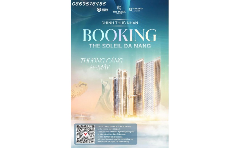 BÁN DỰ ÁN The Soleil Đà Nẵng NGAY MẶT BIỂN