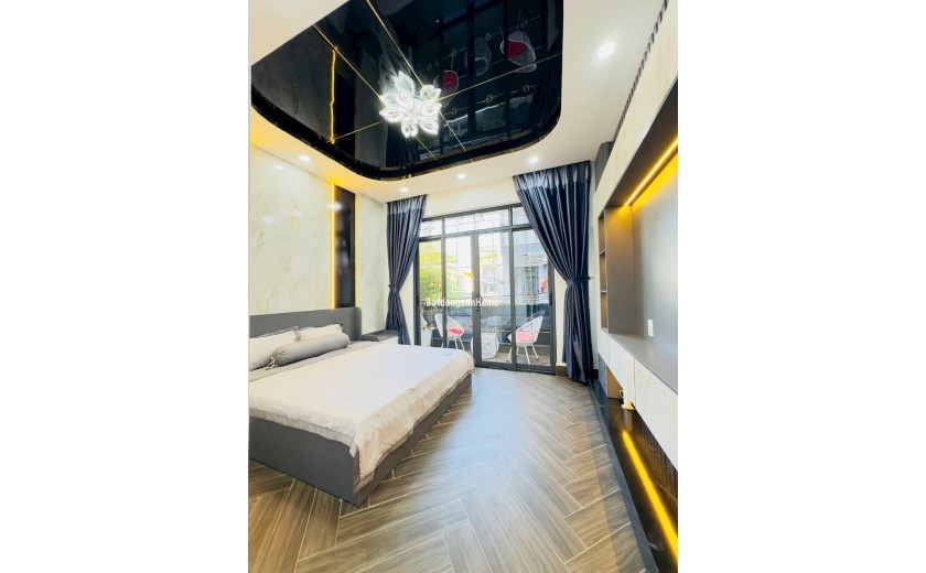 Bán Nhà Hẻm oto mới xây 100% Đào Tông Nguyên, Nhà Bè: 4x13m, 4 Tầng