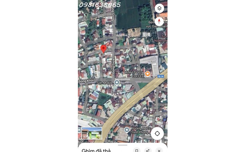 Bán Đất Hiếm Xã Diên Điền Cách QL 1A Chỉ 200m – Trung Tâm Diên Khánh, Khánh Hòa