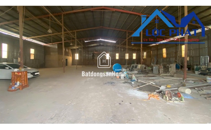 Cho thuê xưởng 1100m2 Phường Long Bình, Biên Hòa, Đồng Nai 35tr