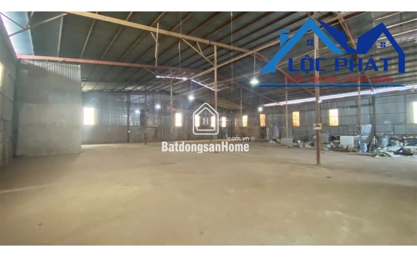 Cho thuê xưởng 1100m2 Phường Long Bình, Biên Hòa, Đồng Nai 35tr