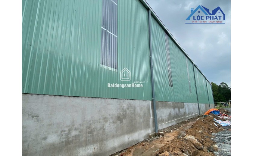 Cho thuê xưởng 1200m2 xã Bắc Sơn, Trảng Bom, Đồng Nai 50tr