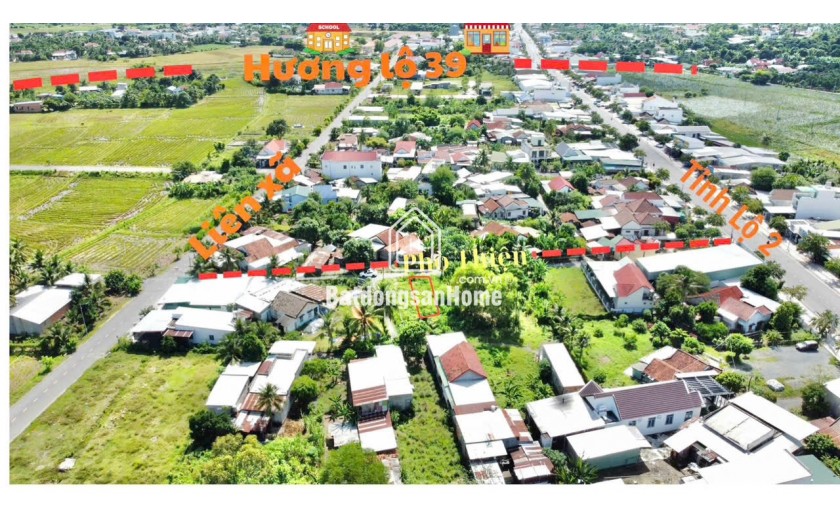 Bán lô đất đẹp đường Phò Thiện – Diên Phước, Diên Khánh có sổ LH 083 537 9247 và 0969 232 231 gặp Phúc