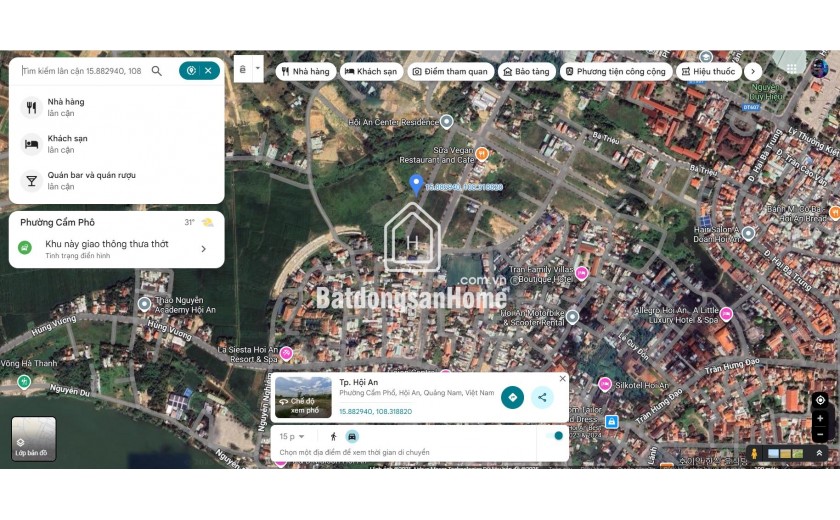 Bán Đất Nền Dự Án Hội An Center Risidence - Trung Tâm Phố Cổ Hội An - Sổ đỏ từng lô