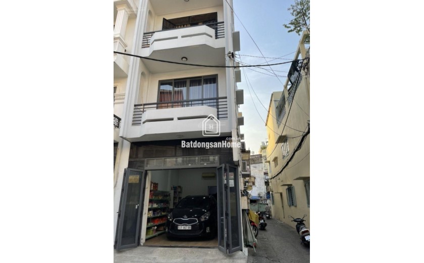 (Bán gấp - giá tốt) Bán nhà mới Bình Thạnh, cạnh chợ Bà Chiểu, DT 56 m2 (4x14), 4 tầng, giá 8,5 tỷ