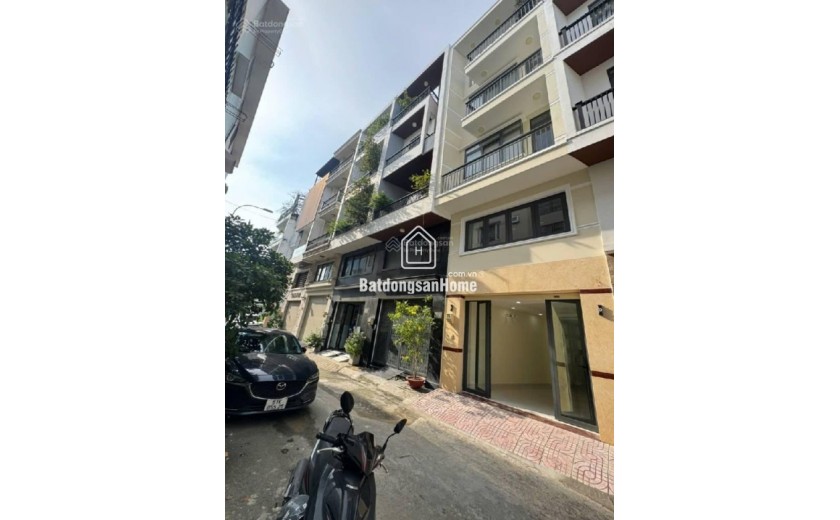 Khu phân lô víp nhất Nguyễn Văn Đậu - 5 tầng BTCT - hẻm xe hơi tránh - 50m ra mặt tiền