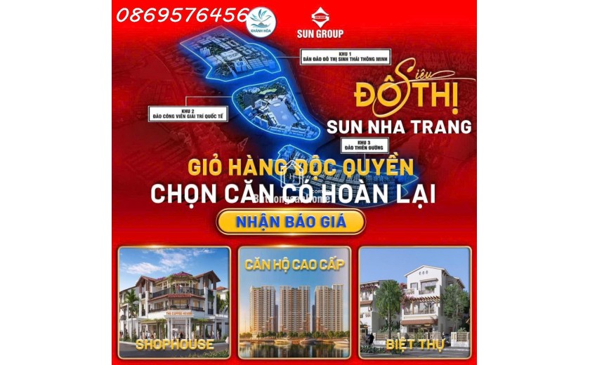 DỰ ÁN KHU ĐÔ THỊ KHÁNH HOÀ CHÍNH THỨC RA MẮT PHÂN KHU ĐẦU TIÊN