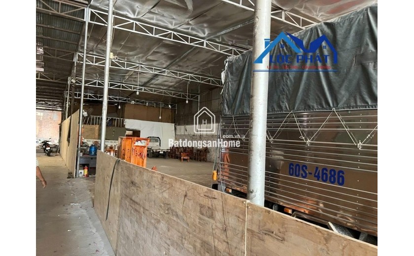 Cho thuê xưởng 1400m2 35tr p Long Bình, TP Biên hòa Đồng Nai giá rẻ
