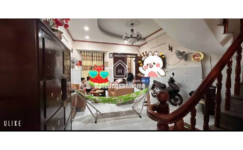 Bán nhà trệt + lửng 4x13.2 nở hậu 4.3m q7 – hẻm ô tô 7 chỗ thông- 7 tỷ 1