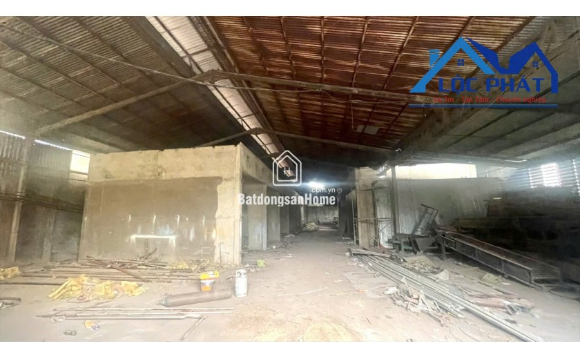 Cho thuê xưởng 1400m2 p Tân Hòa, Tp Biên Hòa, Đồng Nai giá 40tr 250kva