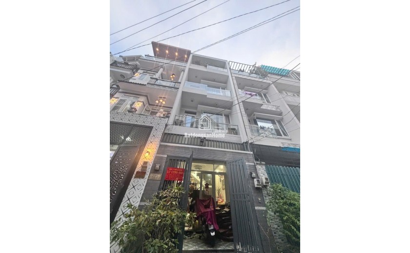 Bán nhà 4 tầng hẻm xe hơi Đào Tông Nguyên – Nhà Bè, mặt tiền kinh doanh,