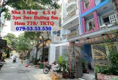 Chính chủ bán nhà 3 tầng đẹp, đường nội bộ 8m, xe hơi vào tận cửa – gần chợ Gò Xoài, nhà thờ, Sacombank, cách Tân Kỳ Tân Quý chỉ 1 phút