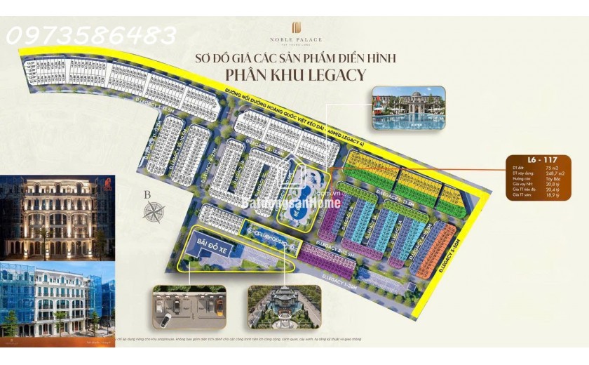 Nhà Tân Lập - Noble Palace Tây Thăng Long đường Hoàng Quốc Việt kéo dài