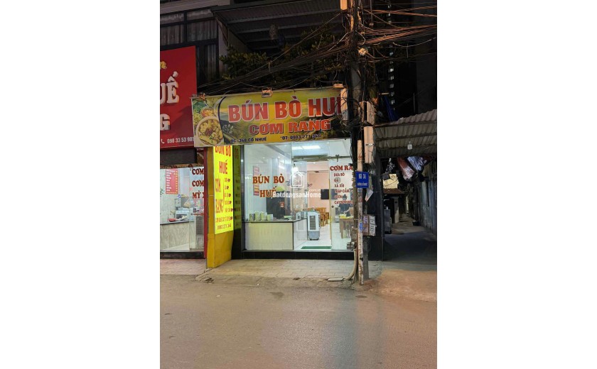 SANG NHƯỢNG QUÁN CƠM RANG – BÚN BÒ HUẾ TẠI 348 Đ. CỔ NHUẾ, BẮC TỪ LIÊM, HÀ NỘI