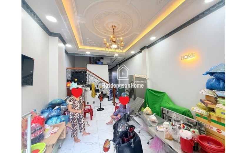 Bán nhà đường  Hồ Văn Tư, Trường Thọ, Thủ Đức. DT 64 m2, 4 tầng, SH. Giá 7.9 tỷ. LH: 0933125879