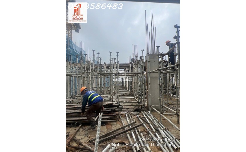 Nhà Tân Lập - Noble Palace Tây Thăng Long đường Hoàng Quốc Việt kéo dài