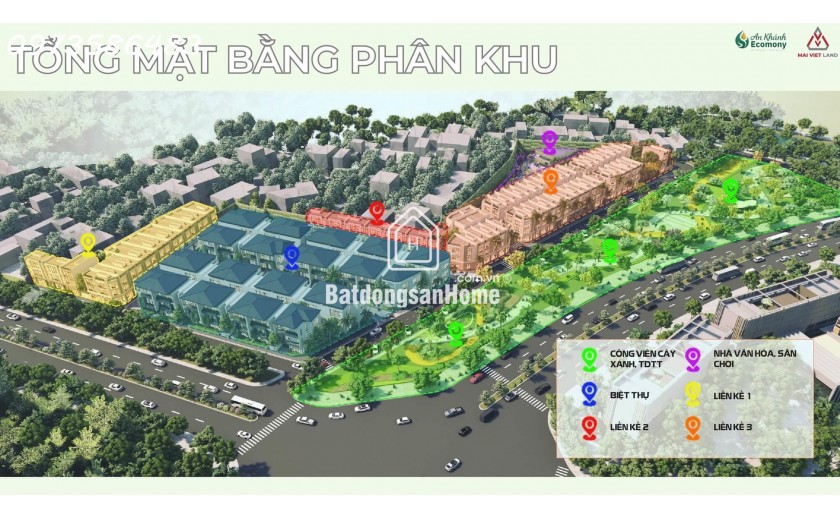 Nhà phố biệt thự Hà Nội An Khánh Economy  0973 586 483