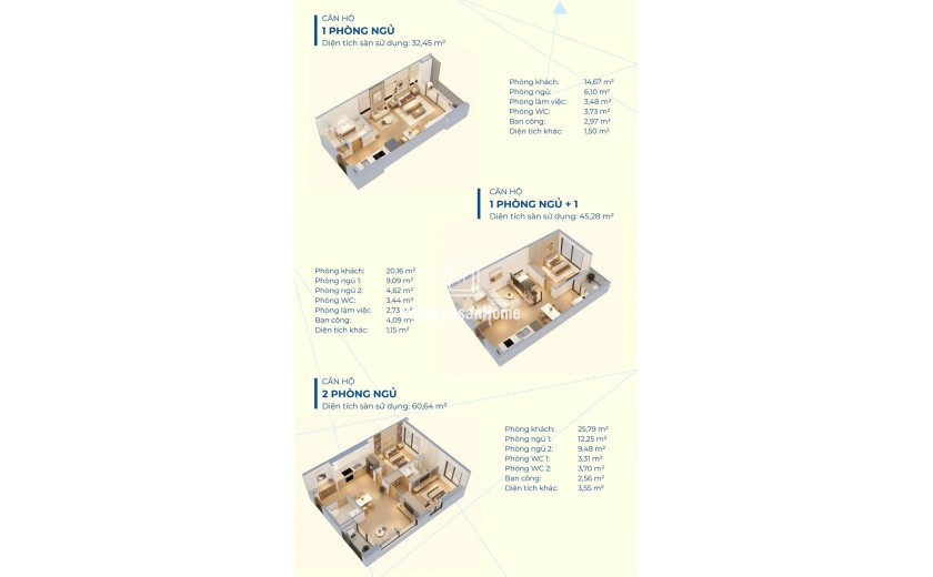 BÁN CĂN HỘ 1 PHÒNG NGỦ +1 TẠI CHUNG CƯ NEXUS TOWER VIỆT TRÌ. LH 0865566675