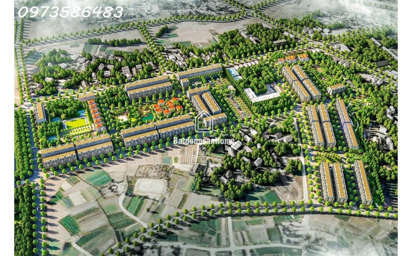 Đất nền dự án Tân Yên - Bắc Giang  Khu đô thị Vàng Cao Xá